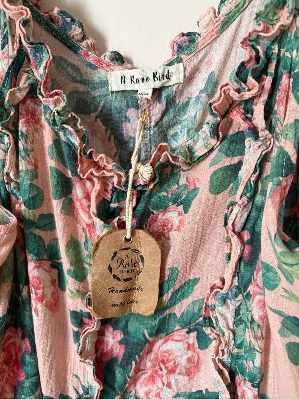 A Rare Bird NWT Pink Floral Maxi Dress